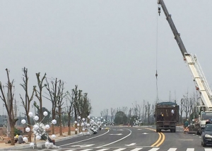 安义县燎河一江两岸景观亮化